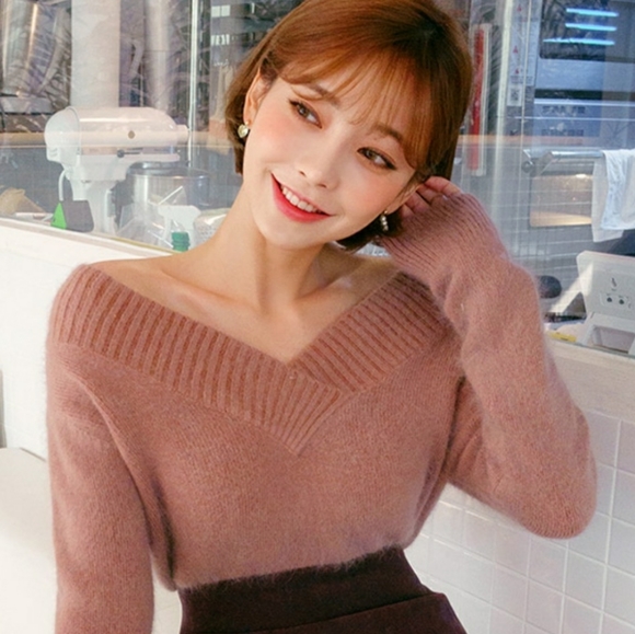 angora sweater